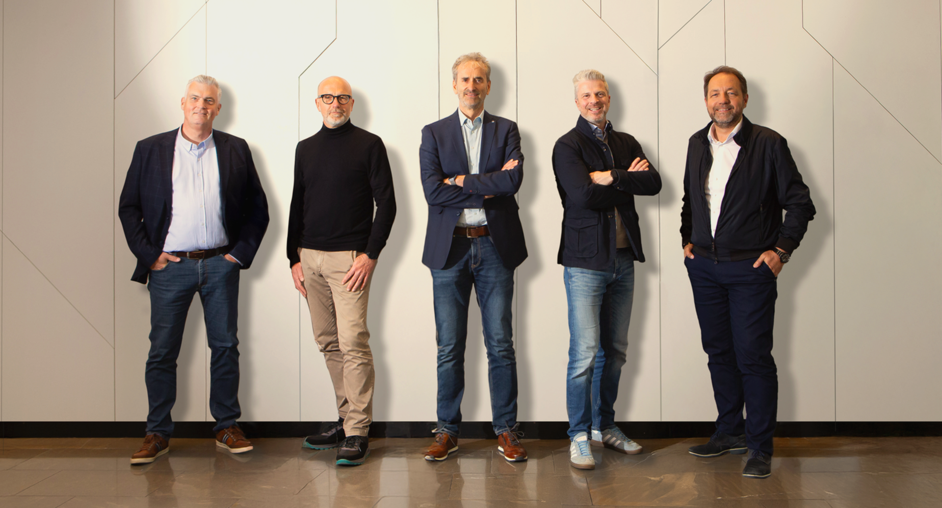 Die Macher von easyIMPACT: Raimund Dopplereiter, Horst Exenberger, Wolfgang Pfleger, Johann Schabauer, Gerhard Jannach
