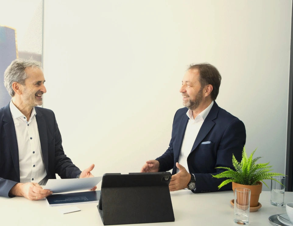 Besprechnung nach erledigter Arbeit